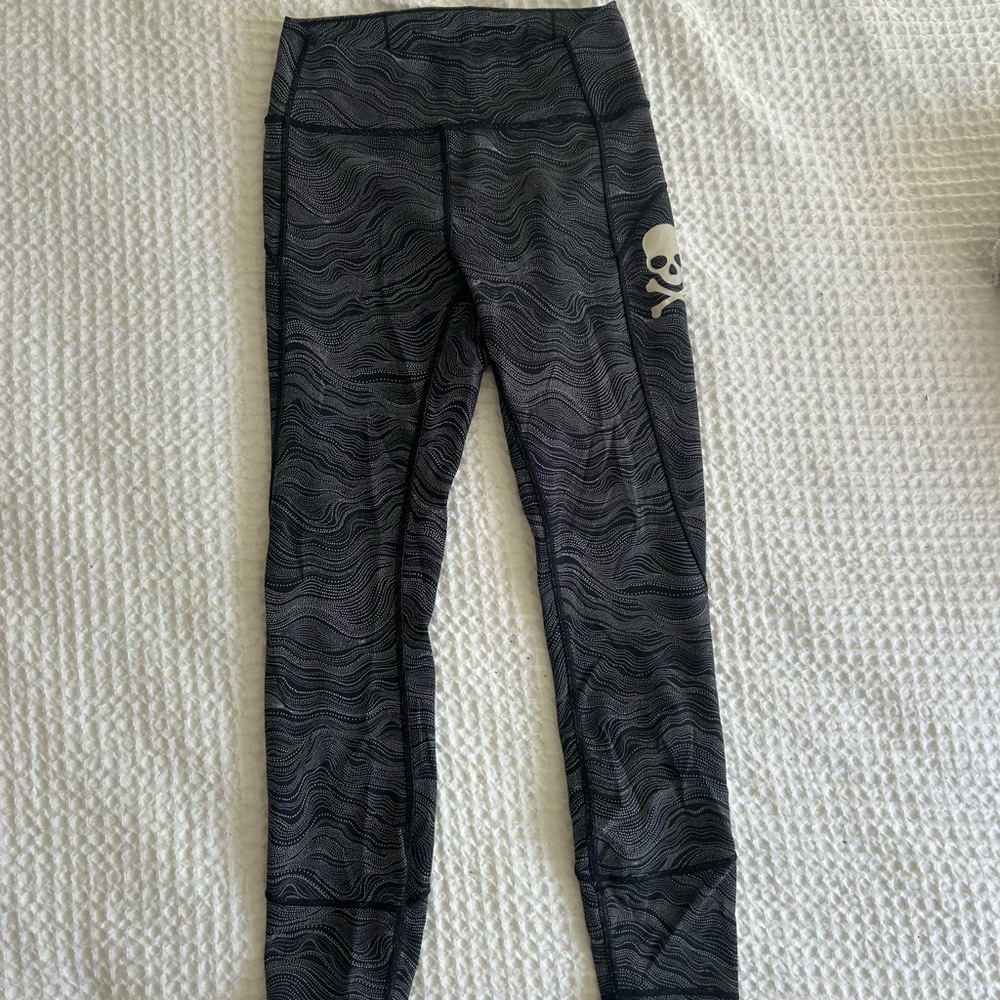 Lululemon x Soulcycle Patterned Leggings